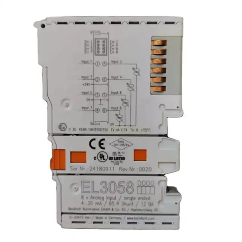 Beckhoff Plc Module New EL3058